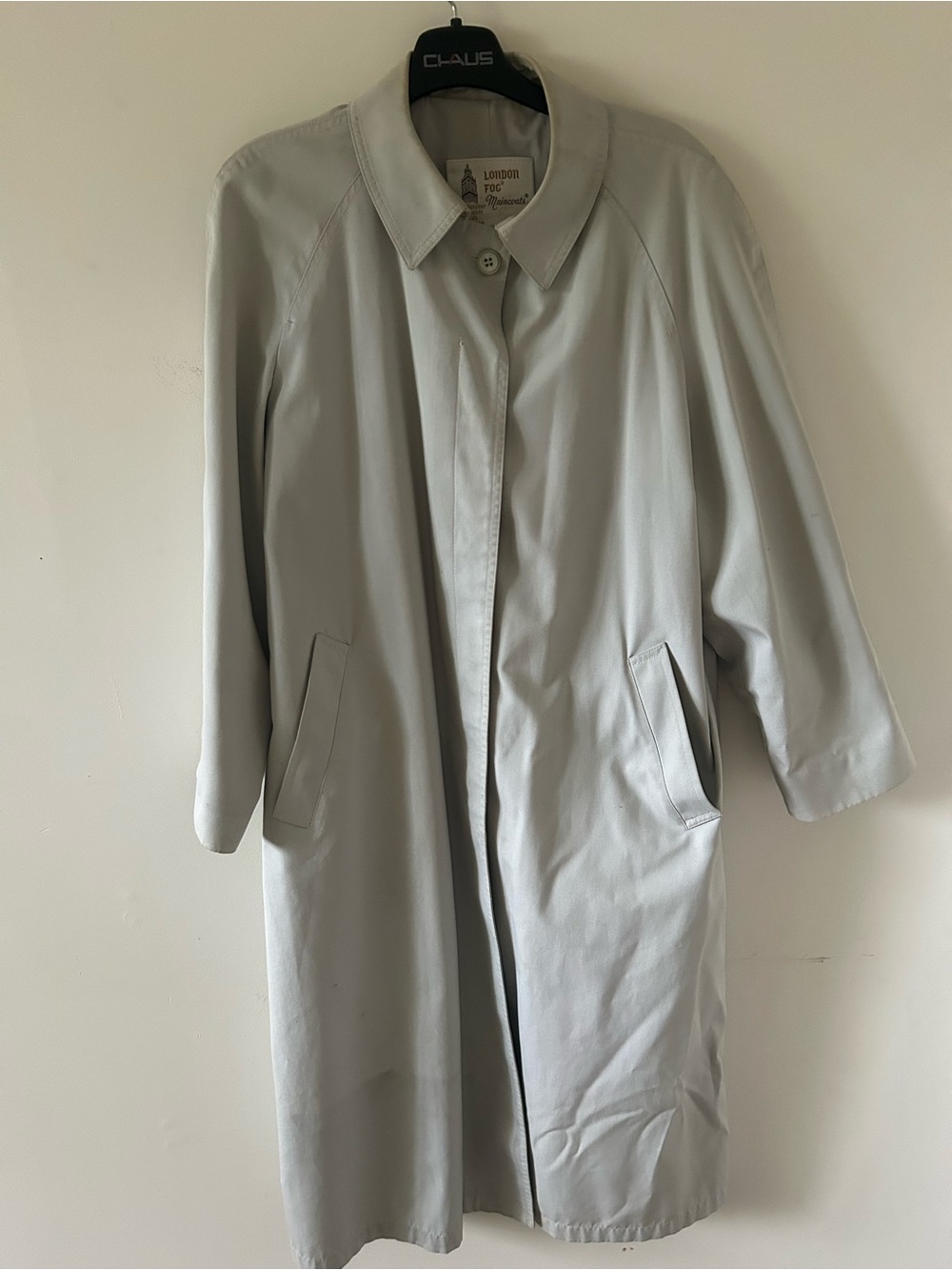 Calibre Light Gray Trench Coat